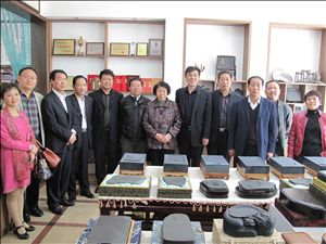 中国歙砚之乡、徽墨之都复评工作于14日在歙县举行